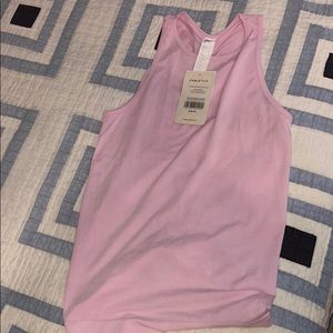Pink tank top